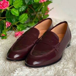 J.Crew Academy Penny Loafers J8501 leather